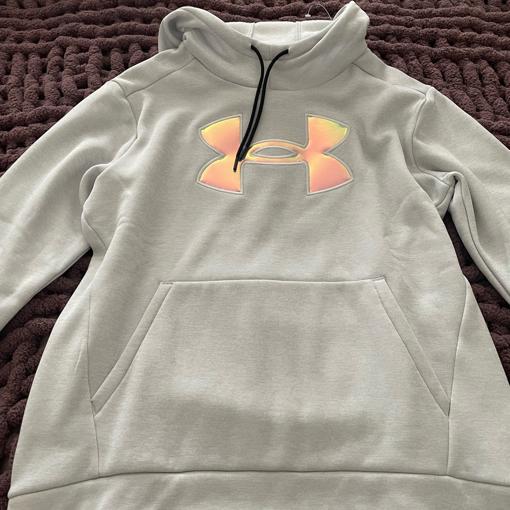 Under Armour Gray Hoodie with Logo